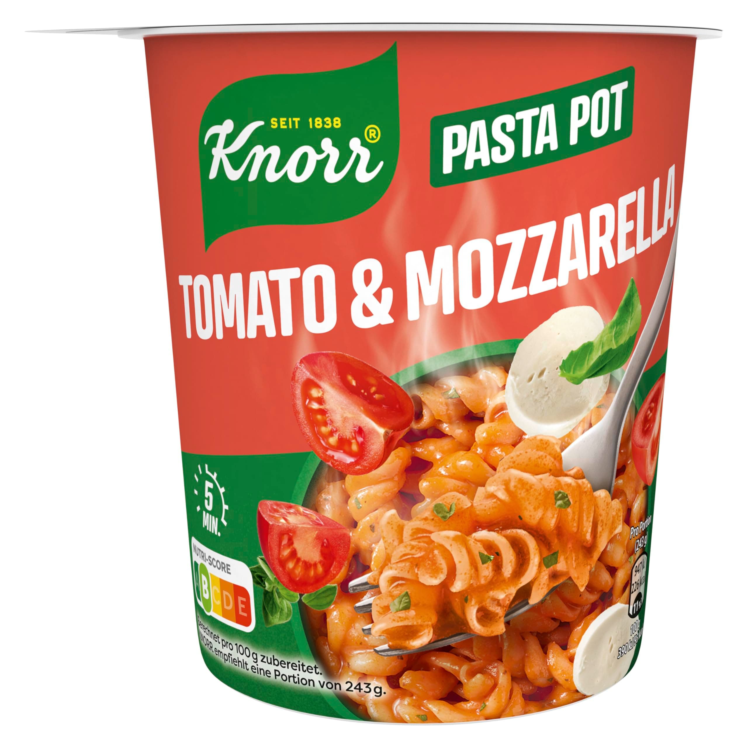 Angebot: Knorr Pasta Snack Pot Tomato & Mozzarella 🍝🧀