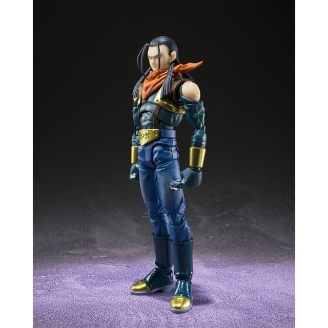 TAMASHII NATIONS Dragon Ball GT S.H.Figuarts Actionfigur Super Android 17 20 cm