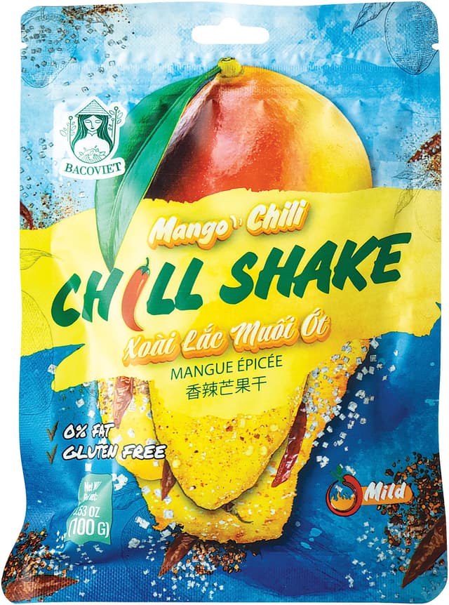 🌶️🥭 Super Deal! BACO Mango, getrocknet mit Chili - 1 x 100 g 🥭🌶️