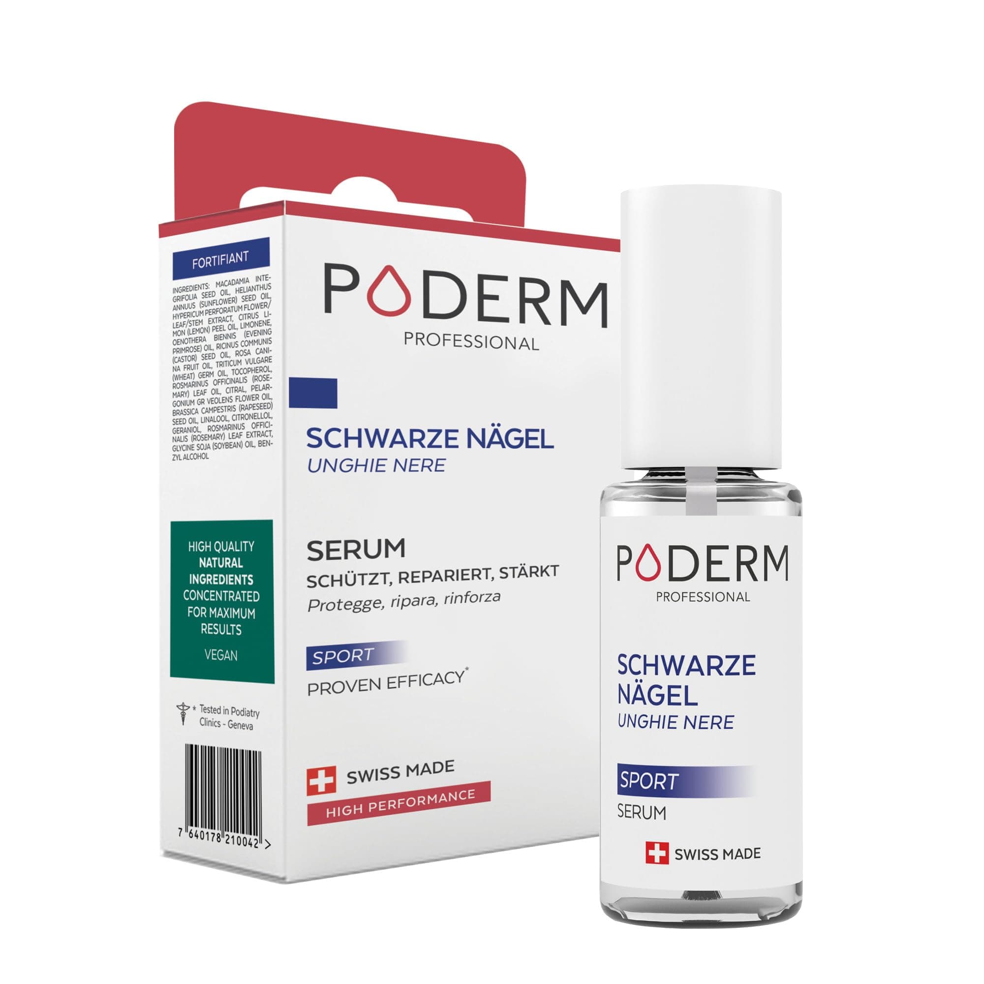 PODERM Nagelpflege - Empfohlen für Sportler ⚽🏃