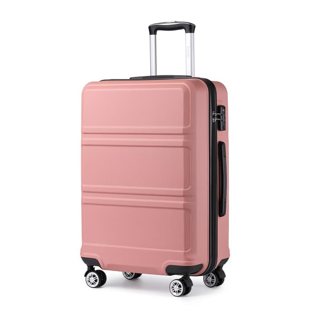🧳 KONO Koffer Trolley Reisekoffer L (65cm) Rosegold 🌟