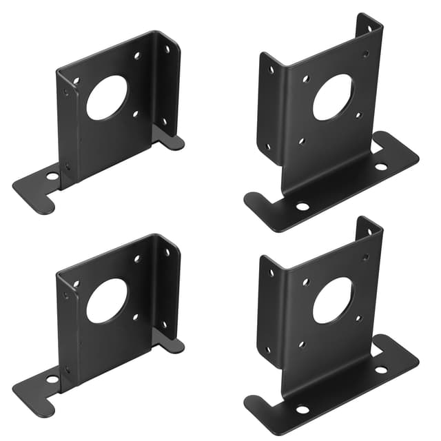 🌟 4 STK Deck Pfostenhalter - Verstellbare Pfostenbasis Halterungen 🌟