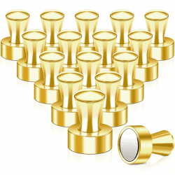 🌟🌟🌟 Swihorab Starke Magnete, Neodym Magnete Extra Stark 16 Stück Mini Magnet für Kühlschrank, Magnettafel, Kegelmagnete, Stecktafel 🌟🌟🌟