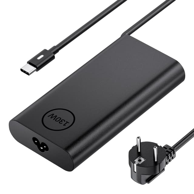 130W USB C Netzteil Laptop Ladekabel für Dell XPS 15 2in1 9575 9500 9510 9520 9530 XPS 17 9700 9710 9720 9730 Precision 5530 5550 5560 5570 5750 5760 5770 3560 3550 3551 Latitude 7410 9410 5420 5520 🎉