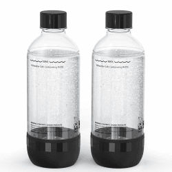 🌟 Mycket Soda Maker Flaschen, 2 Spülmaschinenfeste Flaschen für Wassersprudler 🌿