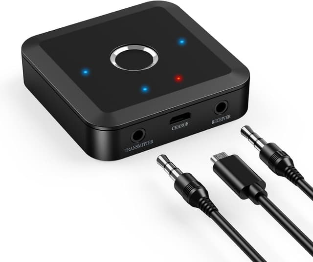 🎧 Brifit Bluetooth 5.2 Sender Empfänger für 2 Kopfhörer Lautsprecher 🎶