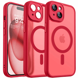CANSHN 2024 Neu für iPhone 15 Hülle mit Kameraschutz für Magsafe 🔥