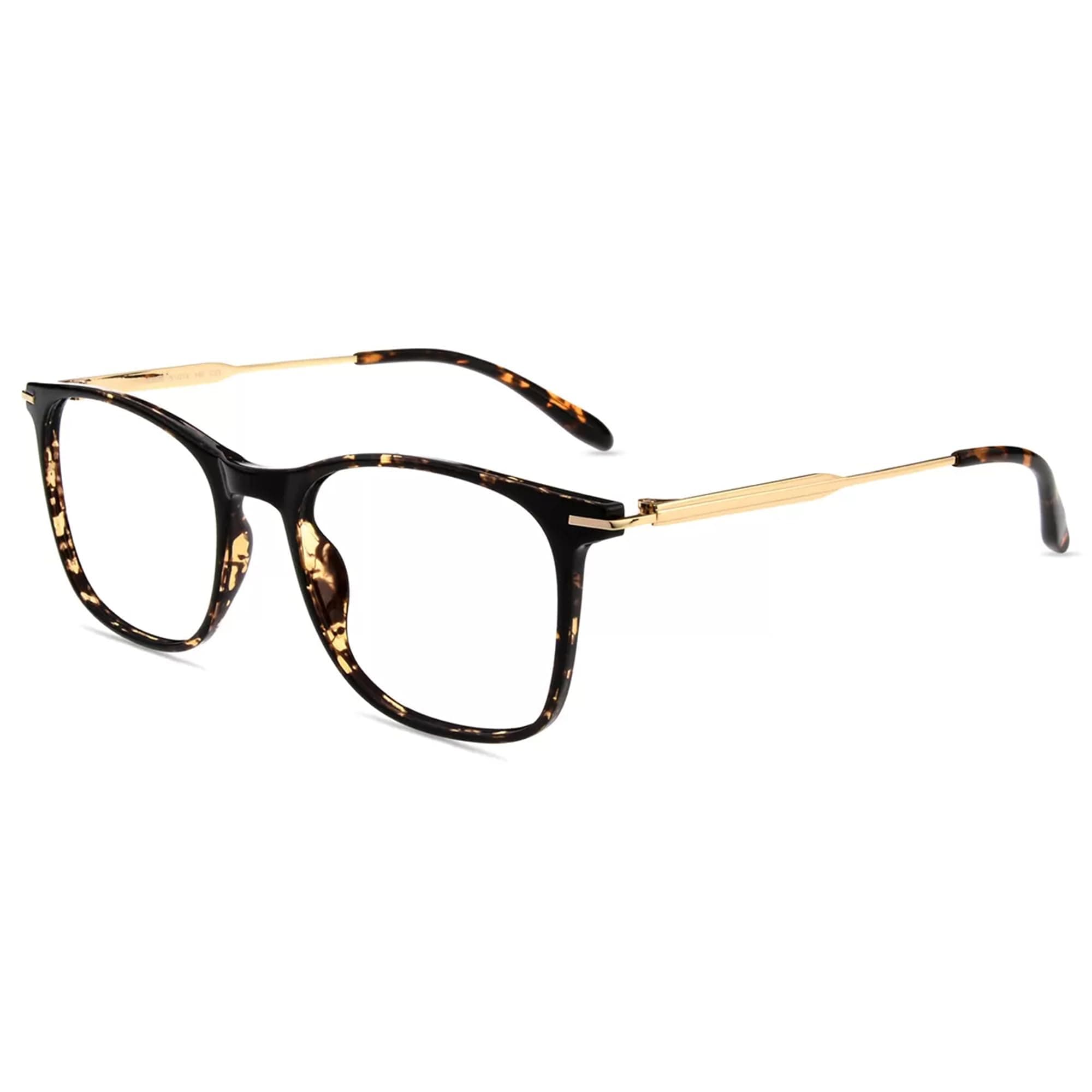 Firmoo Blaulichtfilter Brille Herren Damen Metall Vollrandbrille