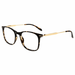 Firmoo Blaulichtfilter Brille Herren Damen Metall Vollrandbrille
