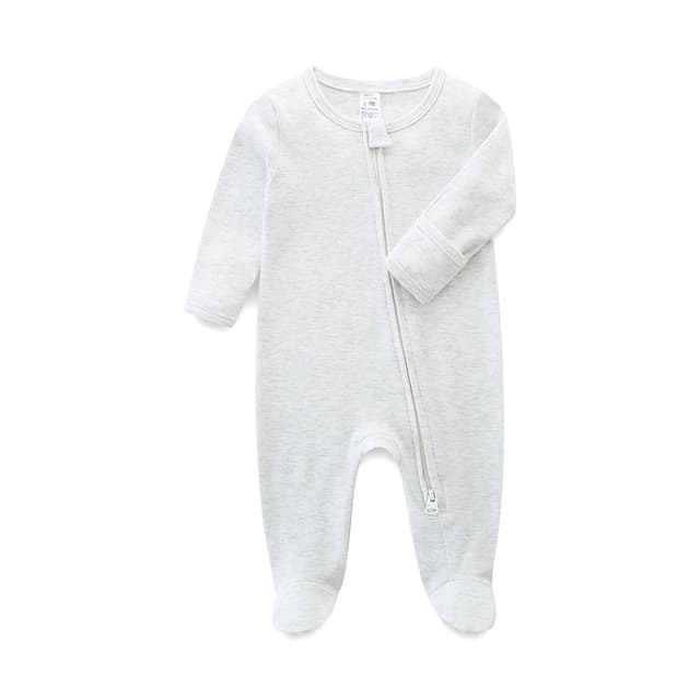 👶🌟 KIDDLETOWN Baby Schlafanzug - Baby Strampler Langarm
