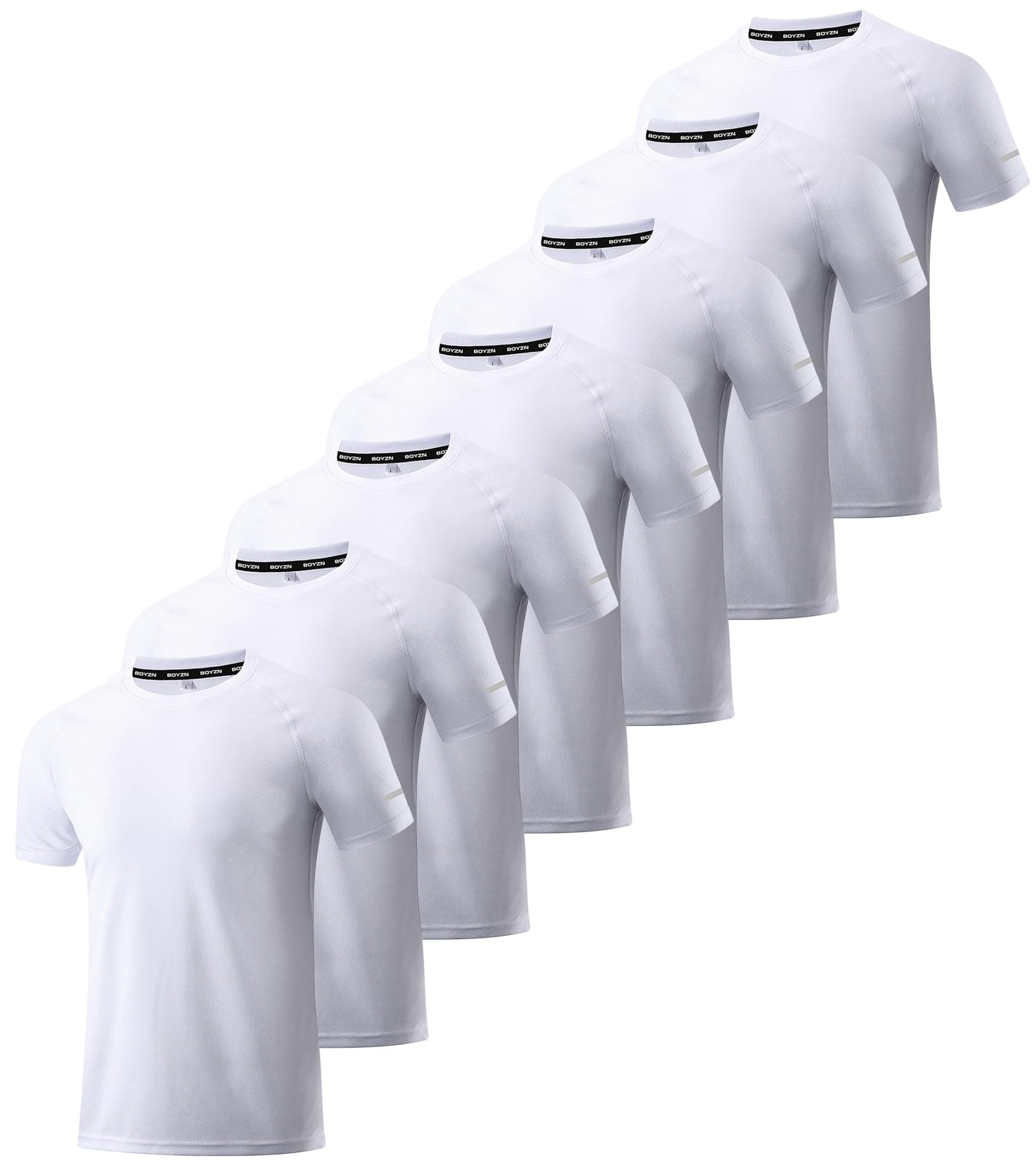 🏃‍♂️ Boyzn 7er Pack Sport Tshirts Herren Kurzarm T-Shirts 🏋️‍♂️