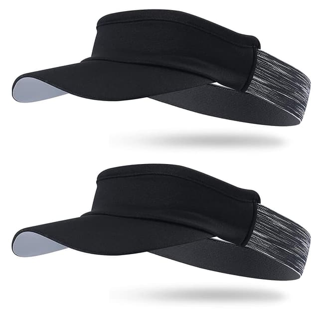 🧢 Arcweg Visor Elastisch Sonnenschild Mit Frottee Stirnband