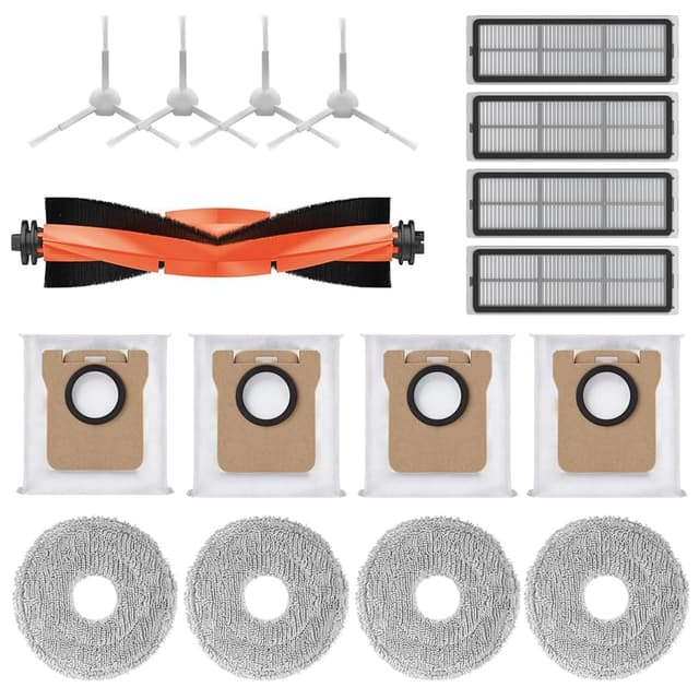 🤖🧹 Geoviizon Zubehör für Xiaomi Robot Vacuum X10+,X20+ Saugroboter - 18.69€