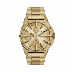 DIESEL Herrenuhr 44 mm Gold-ton ⌚🔥