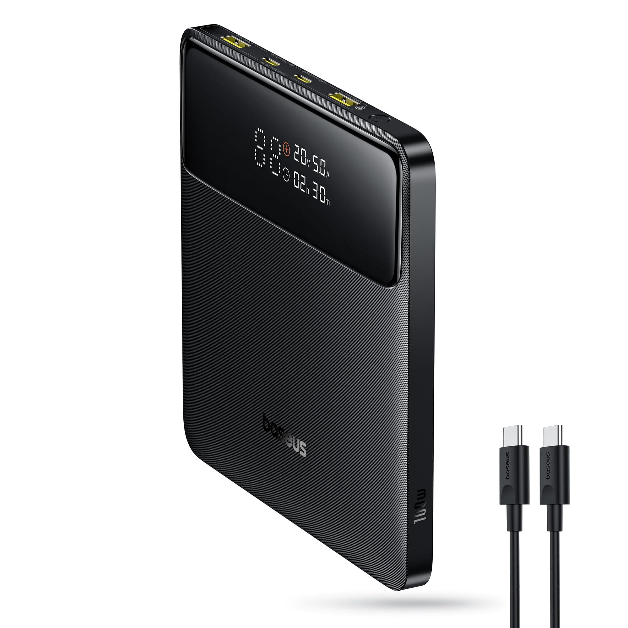 Baseus Powerbank 20000mAh 100W PD Schlanker externer Akku QC 4.0 Schnellladegerät - Aktionsangebot! 🚀