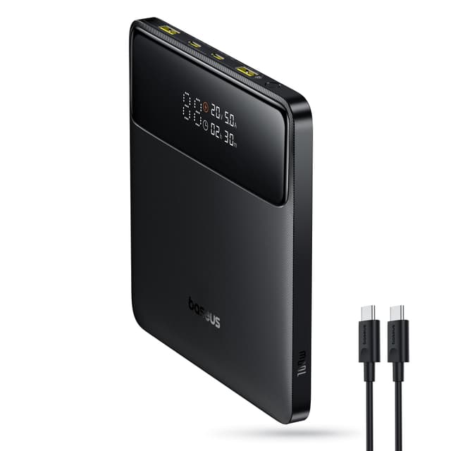 Baseus Powerbank 20000mAh 100W PD Schlanker externer Akku QC 4.0 Schnellladegerät - Aktionsangebot! 🚀