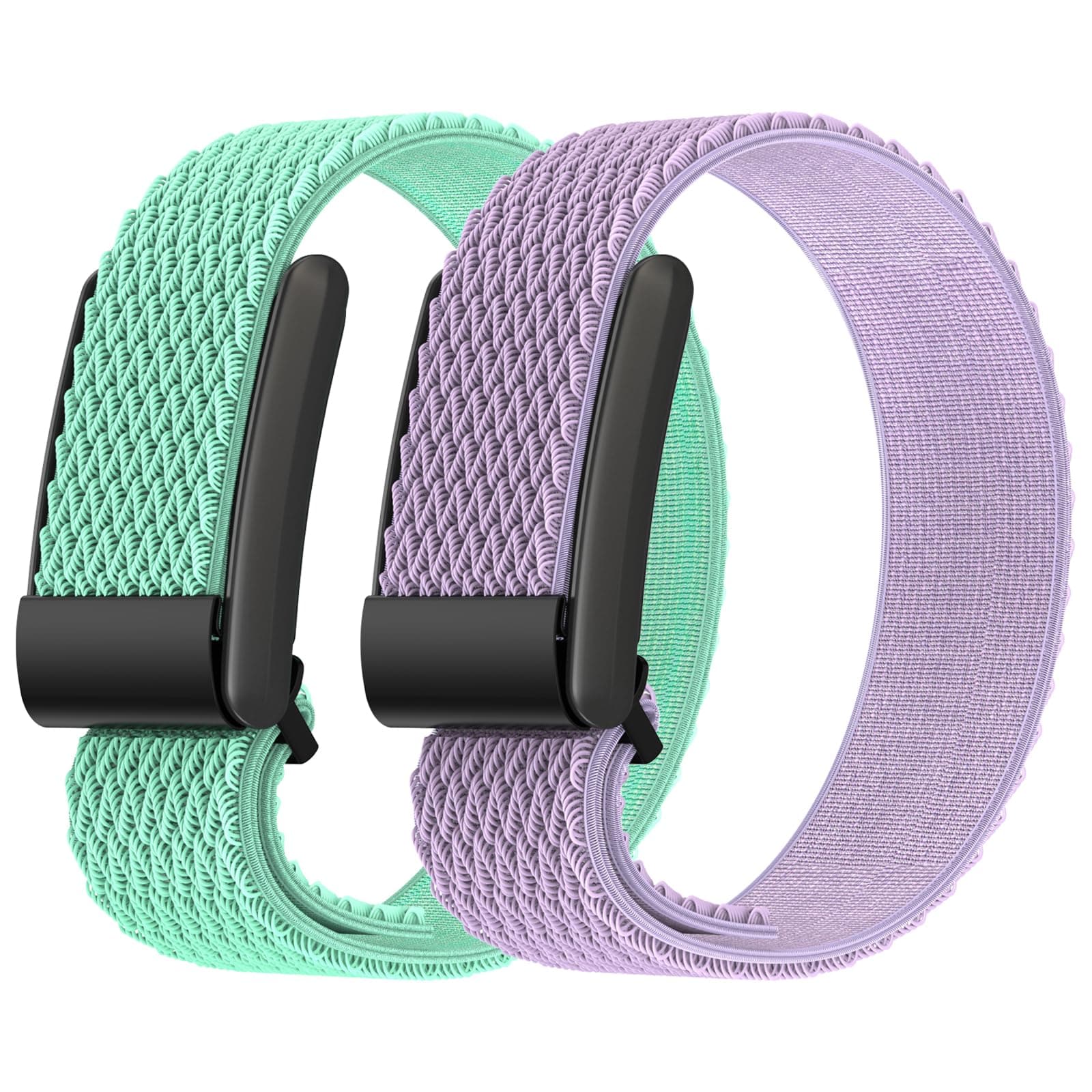 🌟 Gittos 2-Stück Weiches Wristband für WHOOP 4.0 mit Metallschnalle 🌈💜