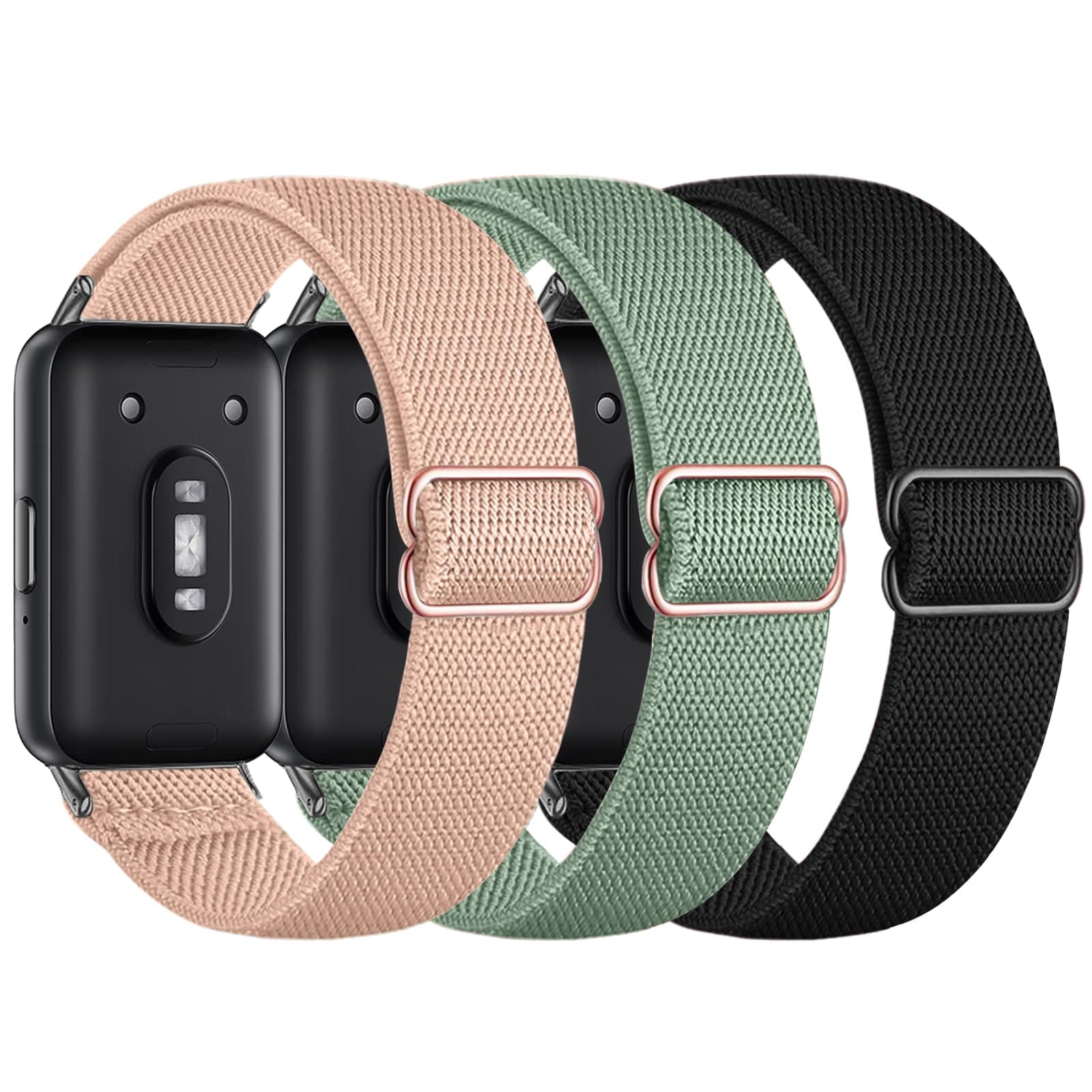 Gugobit 3 Stück Elastische Armband für Samsung Galaxy Fit 3 ⌚🌈