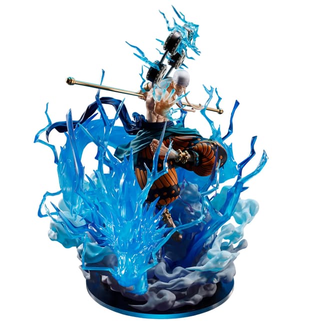 🔥 One Piece FiguartsZERO Enel PVC Statue -Sixty Million Volt Lightning Dragon- 32 cm 🐉