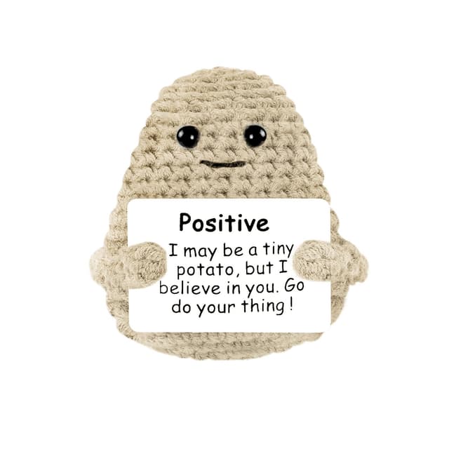 Lustige Positive Kartoffel Puppe - Mini-Plüsch Potato Puppe 🎁