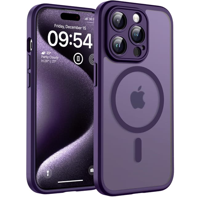 TOCOL iPhone 15 Pro Max Hülle für Magsafe 📱🔒 Stoßfest & Kratzfest