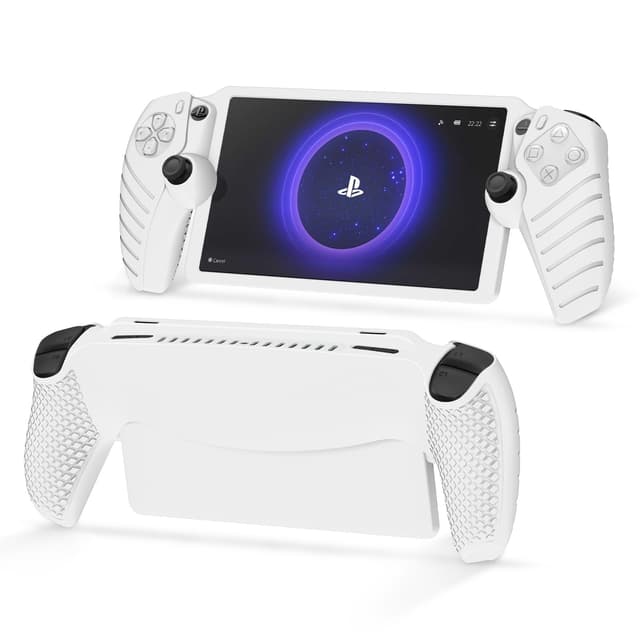 🎮 zZjoOoj Hülle für Playstation Portal/PS Portal/PS5 Portal(2023) - Weiche Silikon Schutzhülle Case-White