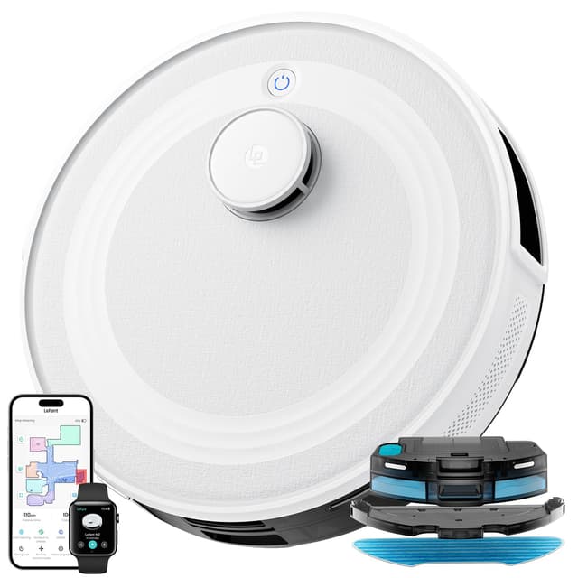 🤖🧹 LEFANT M2 Saugroboter mit Wischfunktion - 6000Pa Staubsauger Roboter 🧼