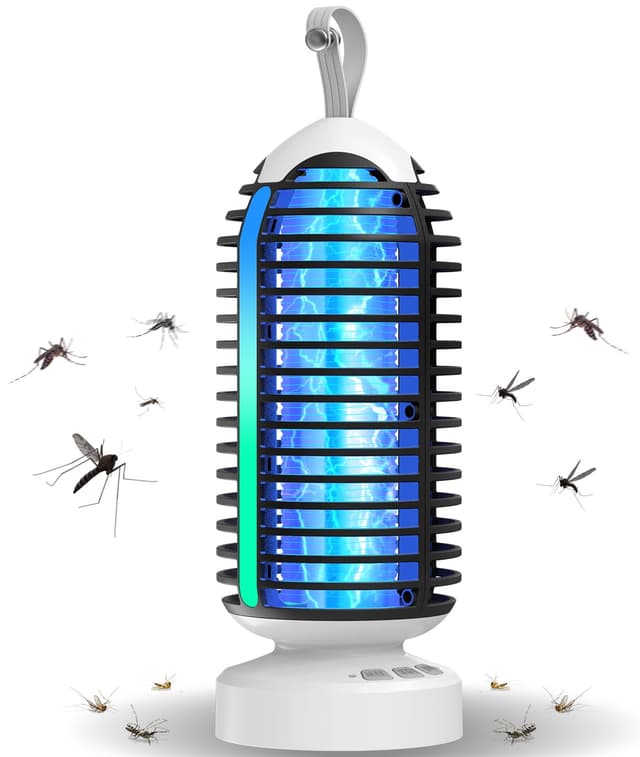 Dnenellr Insektenvernichter Outdoor 3-in-1 🦟🔦💡