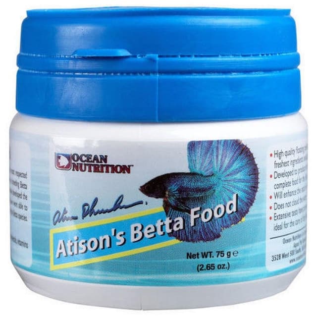 🐠🌿 Multihobbie® Lebensmittel Fisch Betta Atison's Betta Food Premium 75 Grs 🌿🐟