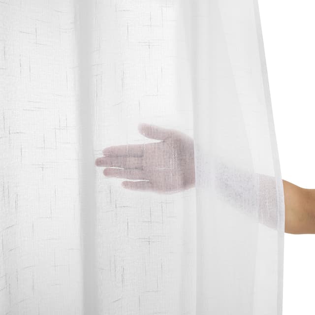 🌟 Deconovo Voile Vorhang Set: Natürliche Eleganz für Ihr Zuhause! 🏡
