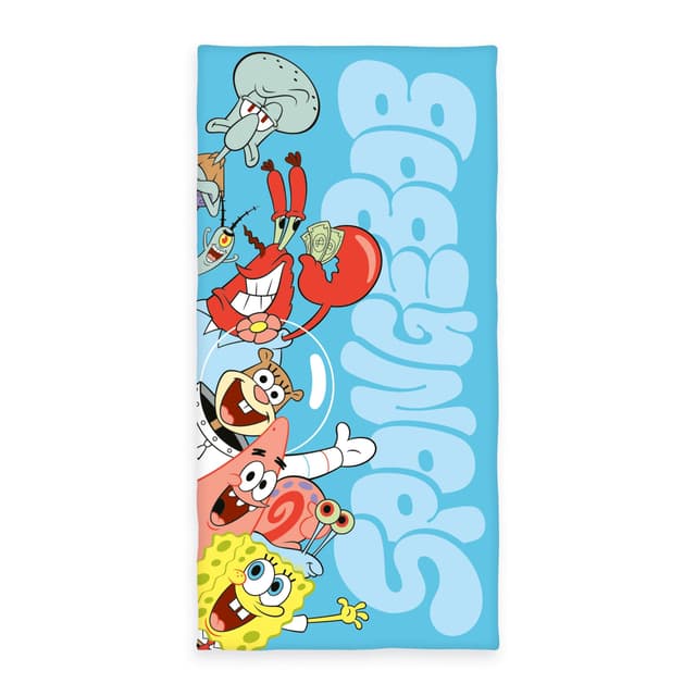 Herding Badetuch SpongeBob Schwammkopf 75x150 cm 🌊🟡