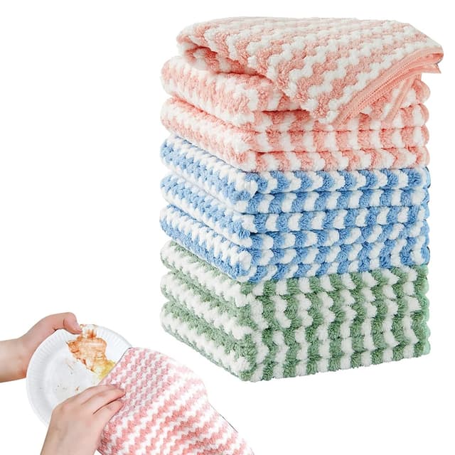 🧼🌟 Angebot! Abnaok 9 Stück Verdickte Magische Reinigungstuch | Wunderreinigungstücher