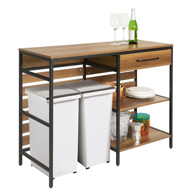 Angebot: SoBuy Küchenwagen mit Arbeitsplatte, Kücheninsel freistehend 🌟