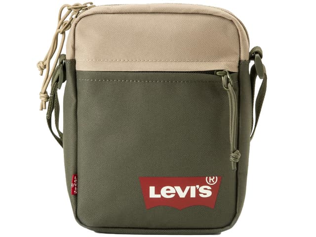 🔥 Angebot: Levi's Herren Mini Crossbody Solid (Rot Batwing) Umhängetasche, Armee Grün, Einheitsgröße