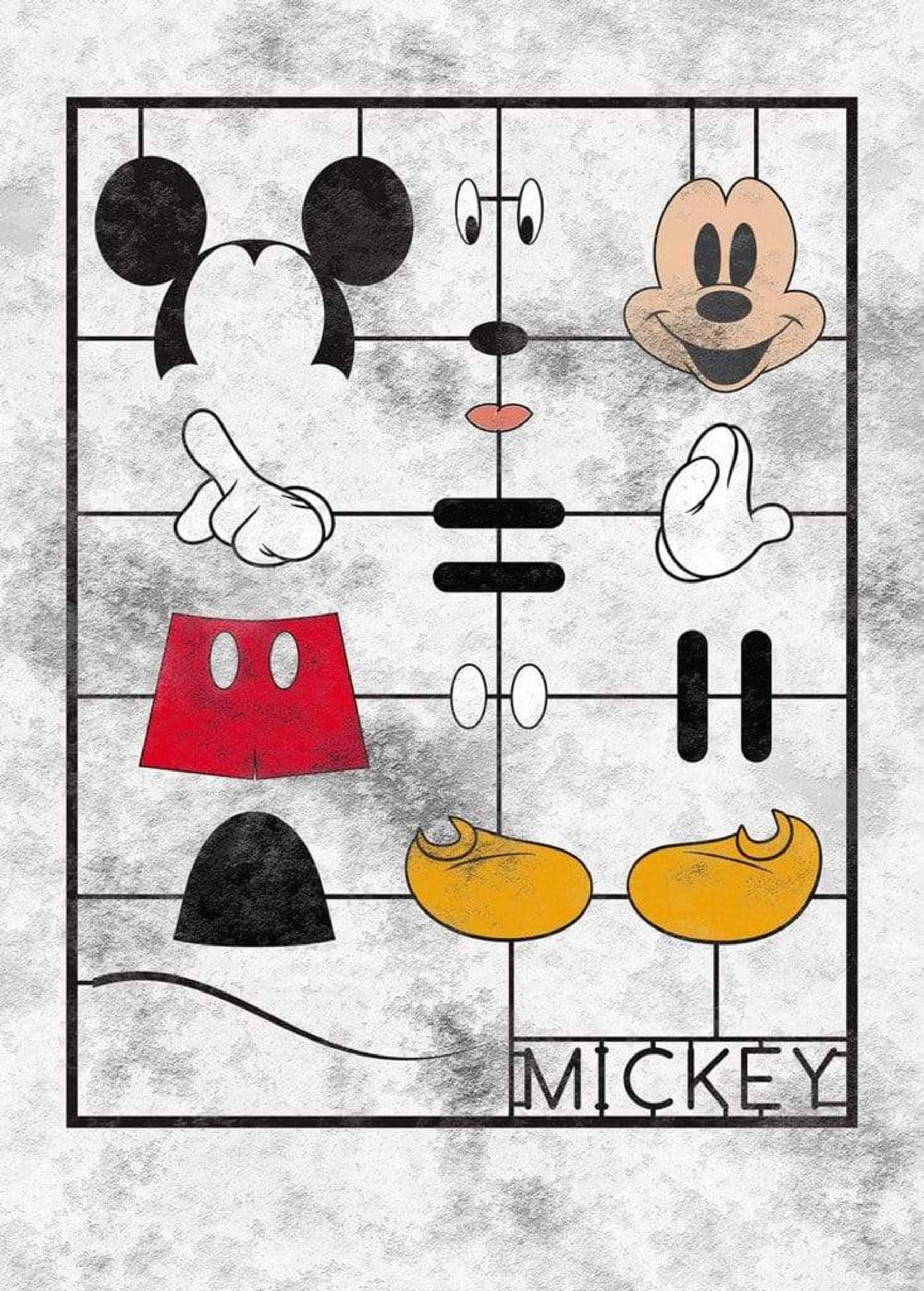 🌟 Komar Disney Vlies Fototapete - Mickey Kit - Größe: 200 x 280 cm 🌈😍