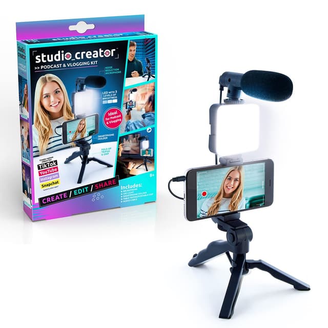Canal Toys Studio Creator Podcast- und Vlogging-Kit 🎙️📸