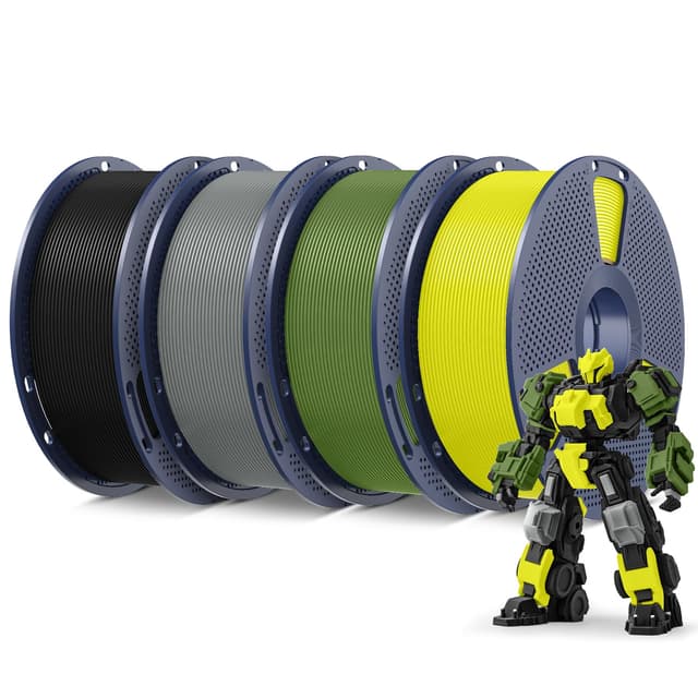 🌞🌿🖨️ SUNLU 4KG PLA+ Filament: Bessere Zähigkeit & Farben für 3D-Drucker