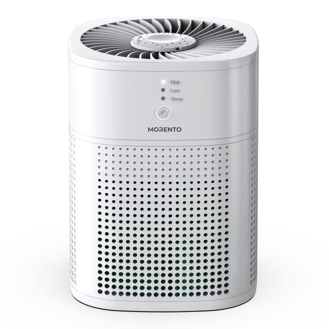 🌬️🌿 MERONTE Luftreiniger Allergiker für Schlafzimmer, HEPA Luftfilter 🌿🌬️