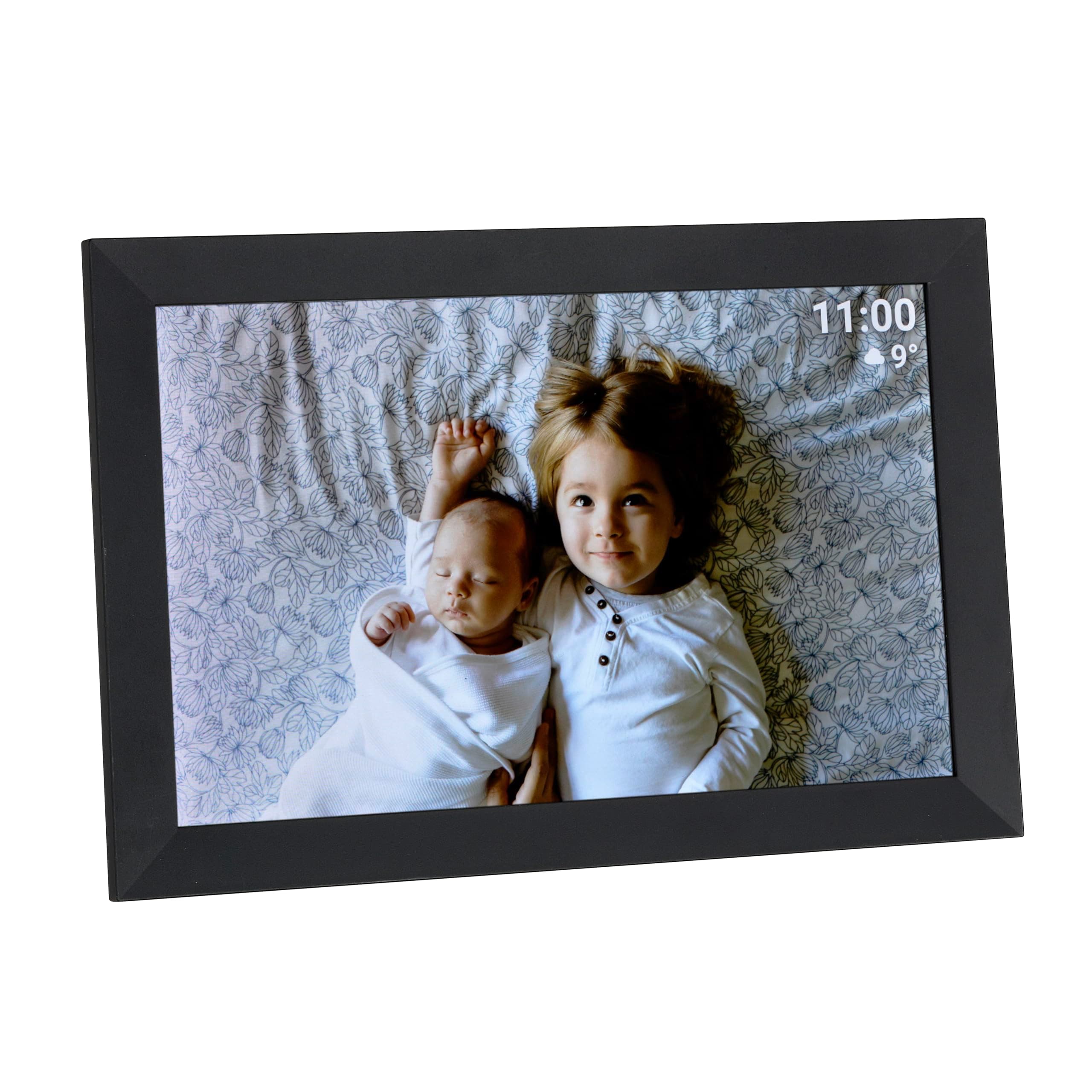 📸 TFA Dostmann Digitaler WLAN Foto Bilderrahmen 10 Zoll 37.1000 ⏰⛅️