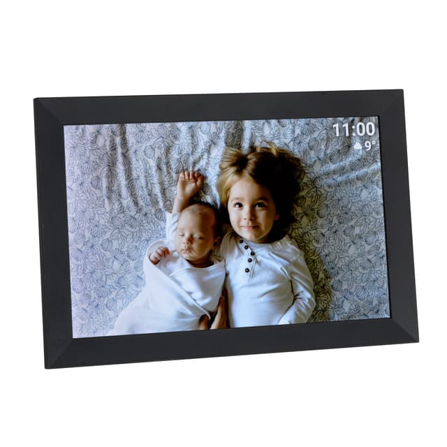 📸 TFA Dostmann Digitaler WLAN Foto Bilderrahmen 10 Zoll 37.1000 ⏰⛅️