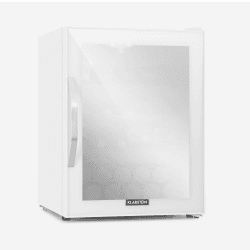 🍻 Klarstein Mini Kühlschrank mit Glastür - 60 Liter Leise 60 L Weiß 🌟