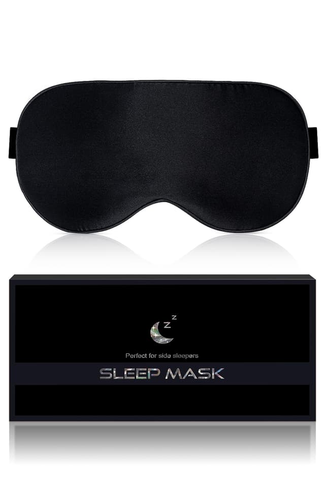 Aosun Schlafmaske aus 100% Bio Maulbeerseide 😴🌙