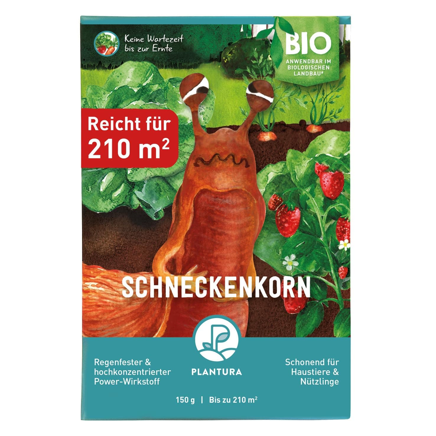 🌿🐌 Plantura Bio-Schneckenkorn: Hochwirksame Schneckenbekämpfung für Obst, Gemüse & Zierpflanzen!