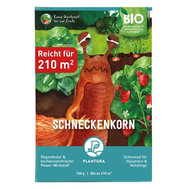 🌿🐌 Plantura Bio-Schneckenkorn: Hochwirksame Schneckenbekämpfung für Obst, Gemüse & Zierpflanzen!
