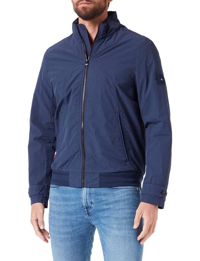 Tommy Hilfiger Herren Gmd Regatta Jacket Gewebte Jacken S Blau (Desert Sky) 🧥🌟