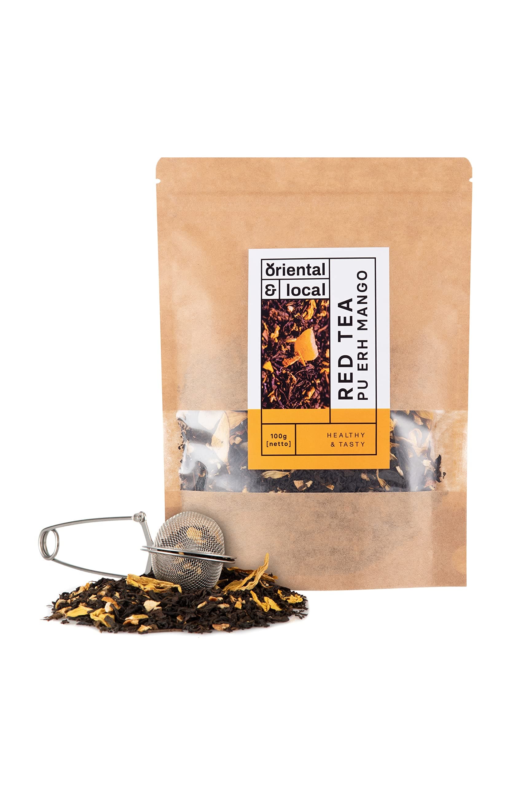 Exklusives Angebot: Oriental & Local Mango Domingo Roter Tee 100g 🍵🥭🌞