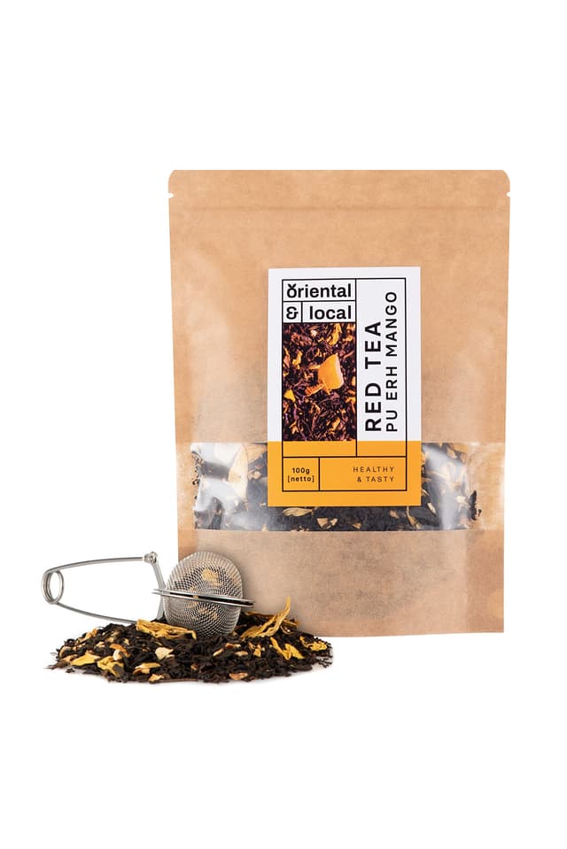Exklusives Angebot: Oriental & Local Mango Domingo Roter Tee 100g 🍵🥭🌞