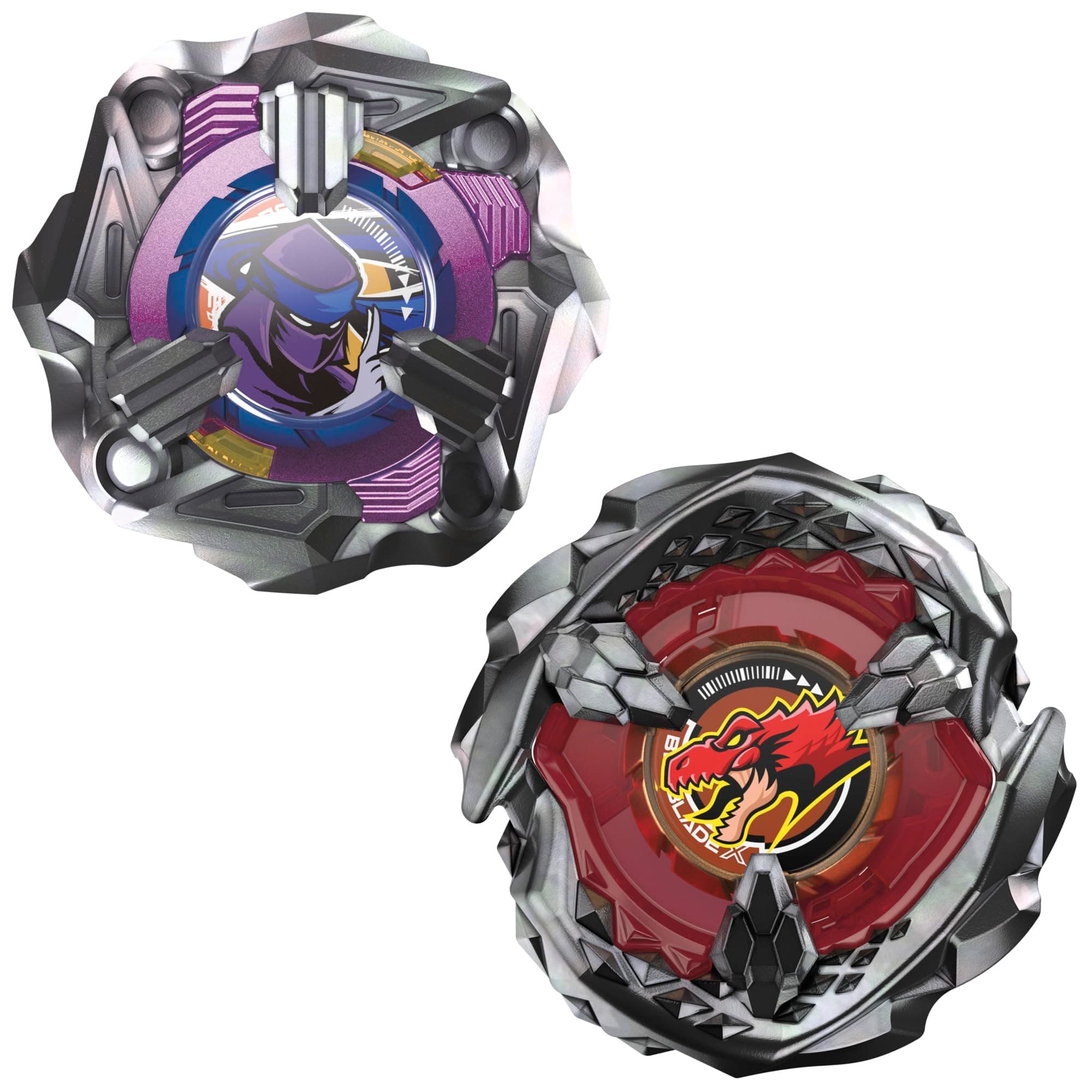 Hasbro Beyblade X Beat Tyranno & Knife Shinobi Dual Pack - Actiongeladenes Kreisel-Spielzeug 🌀🔥