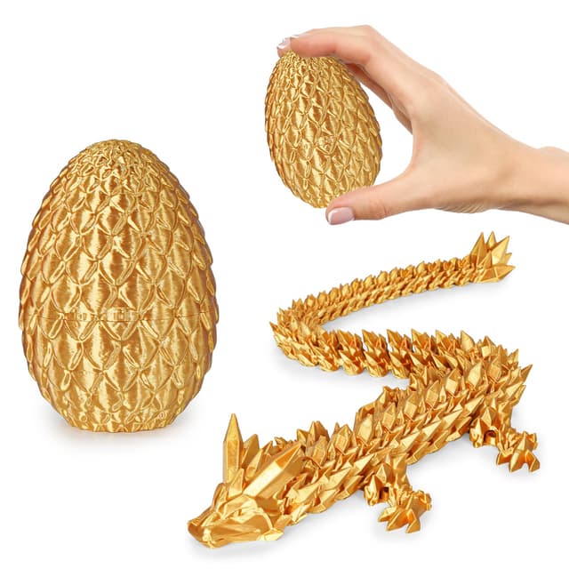 Olee Odee Kleine Dracheneier 3D-gedruckte Fidget-Spielzeuge für Erwachsene
