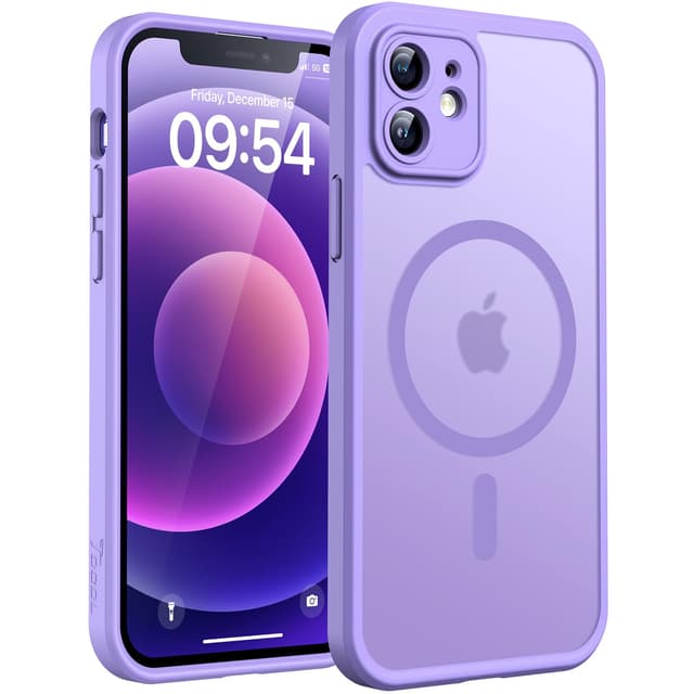 TOCOL Magnetisch Hülle für iPhone 12 6,1 Zoll 💜📱